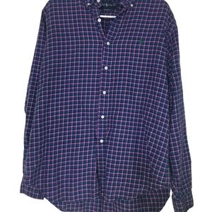 RALPH LAUREN Polo Classic Fit Button Down Plaid Shirt